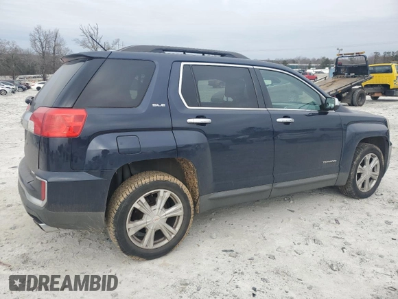 2016 GMC Terrain SLE with VIN 2GKFLTE37G6237600, listed as a Copart auction lot 89332895 with 97,143 mi miles and Salvage Title. Bid and sale history available at DreamBid. Image 3.