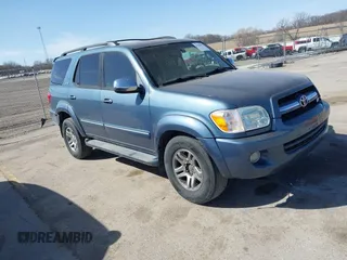 2007 Toyota Sequoia Limited with VIN 5TDBT48A97S279217, listed as a IAAI auction lot 41800633 with 264,945 mi miles and . Bid and sale history available at DreamBid. Image 1.