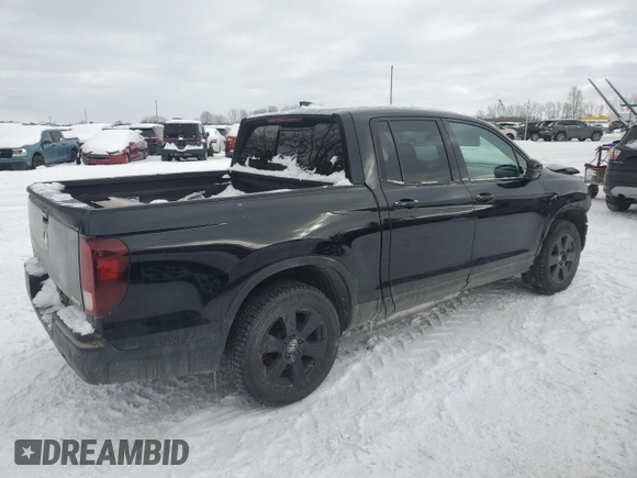 2020 Honda Ridgeline Black Edition with VIN 5FPYK3F82LB012580, listed as a Copart auction lot 45632295 with 118,523 mi miles and Clean title. Bid and sale history available at DreamBid. Image 3.