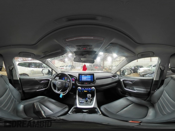 2021 Toyota RAV4 Hybrid LE with VIN 4T3B6RFV8MU040343, listed as a Copart auction lot 47552405 with 42,902 mi miles and Salvage Title. Bid and sale history available at carsss.com. Image 16.