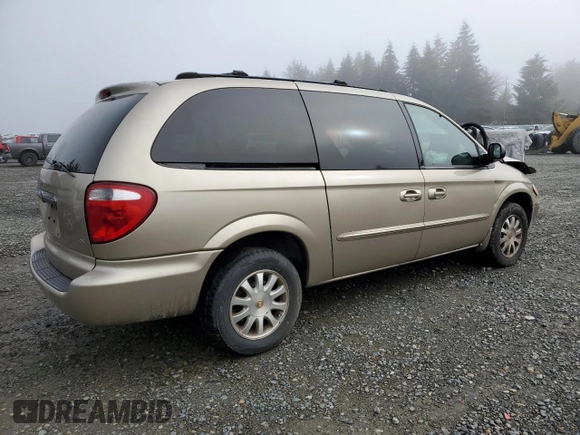 2003 Chrysler Town & Country EX with VIN 2C4GP74L73R136160, listed as a Copart auction lot 49905035 with 135,495 mi miles and Salvage Title. Bid and sale history available at carsss.com. Image 3.