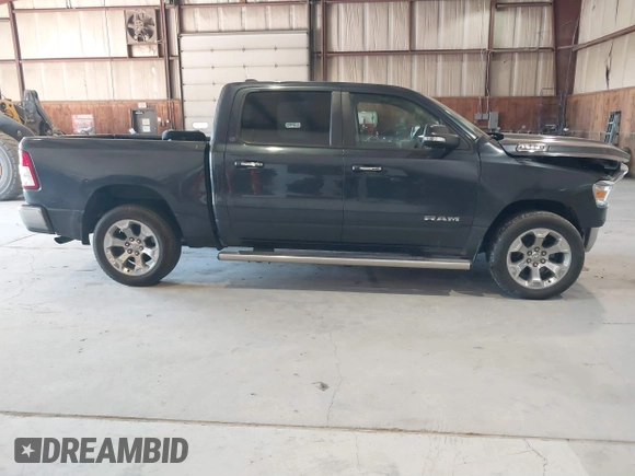 2019 Ram 1500 Big Horn/Lone Star with VIN 1C6RRFFG7KN817483, listed as a IAAI auction lot 40578098 with 81,739 mi miles. Bid and sale history available at carsss.com. Image 13.