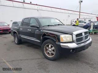 2006 Dodge Dakota Laramie with VIN 1D7HW58N16S513226, listed as a IAAI auction lot 40289783 with 1 mi miles. Bid and sale history available at carsss.com. Image 1.