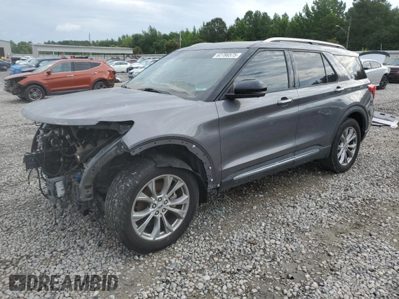 2021 Ford Explorer Limited z VIN 1FMSK7FH2MGB03972, wystawiony jako Copart lot #62786575 z przebiegiem 91 586 mil mil oraz Szkoda całkowita • Salvage title. Historia ofert i sprzedaży dostępna na DreamBid. Obrazek 1.
