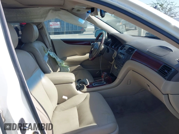 2004 Lexus ES 350 z VIN JTHBA30G145015196, wystawiony jako IAAI lot #42555752 z przebiegiem 202 541 mil mil oraz . Historia ofert i sprzedaży dostępna na DreamBid. Obrazek 5.