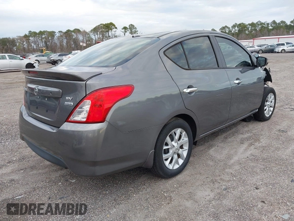2018 Nissan Versa SV with VIN 3N1CN7AP3JL833124, listed as a IAAI auction lot 41394715 with 42,365 mi miles. Bid and sale history available at carsss.com. Image 4.