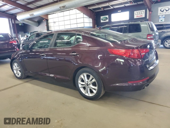 2011 Kia Optima EX with VIN KNAGN4A66B5093412, listed as a Copart auction lot 55491405 with 196,759 mi miles and Clean Title. Bid and sale history available at carsss.com. Image 2.