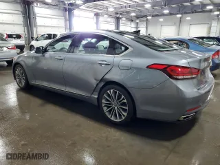 2015 Hyundai Genesis 3.8L with VIN KMHGN4JE1FU091746, listed as a Copart auction lot 75015634 with 90,055 mi miles and Non Repairable. Bid and sale history available at carsss.com. Image 2.