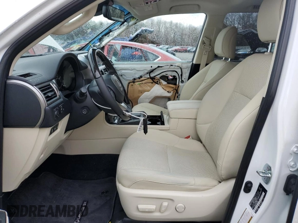 2023 Lexus GX with VIN JTJAM7BX1P5369293, listed as a Copart auction lot 49799395 with 18,121 mi miles and Salvage Title. Bid and sale history available at carsss.com. Image 7.