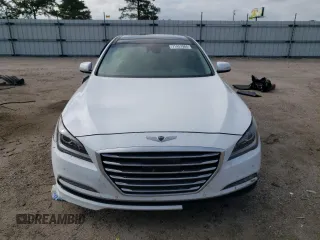 2017 Genesis G80 3.8L with VIN KMHGN4JEXHU176071, listed as a Copart auction lot 71457984 with 97,256 mi miles and Salvage Title. Bid and sale history available at carsss.com. Image 5.