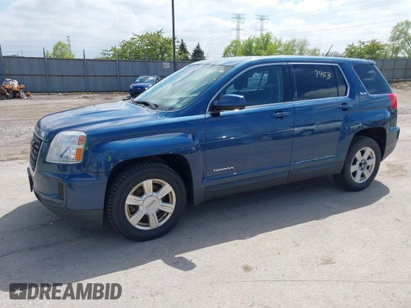 2016 GMC Terrain SLE with VIN 2GKALMEK9G6132385, listed as a IAAI auction lot 42147453 with 198,390 mi miles and . Bid and sale history available at carsss.com. Image 17.