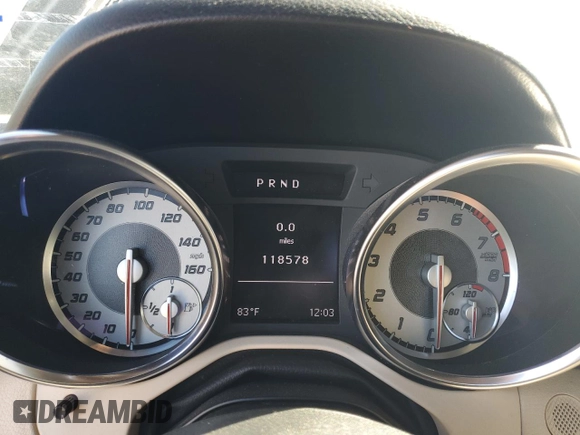 2013 Mercedes-Benz SLK 250 with VIN WDDPK4HA7DF053610, listed as a Copart auction lot 47421125 with 118,578 mi miles and Clean title. Bid and sale history available at DreamBid. Image 9.