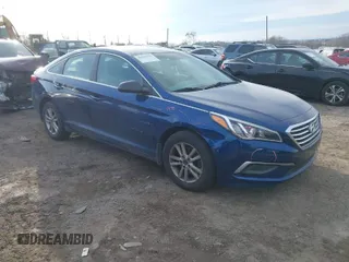 2017 Hyundai Sonata 2.4L with VIN 5NPE24AF5HH446069, listed as a IAAI auction lot 41656133 with 99,511 mi miles. Bid and sale history available at carsss.com. Image 1.