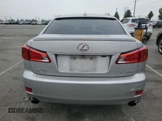 2010 Lexus IS 250 with VIN JTHBF5C21A5122189, listed as a Copart auction lot 53387275 with 166,743 mi miles and Salvage Title. Bid and sale history available at DreamBid. Image 6.