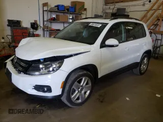 2017 Volkswagen Tiguan with VIN WVGHV7AX8HK506597, listed as a Copart auction lot 59624833 with 57,639 mi miles and . Bid and sale history available at DreamBid. Image 1.