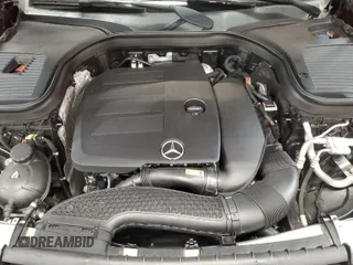2021 Mercedes-Benz GLC with VIN W1N0G8DB7MF868613, listed as a IAAI auction lot 42026009 with 43,683 mi miles. Bid and sale history available at carsss.com. Image 1.