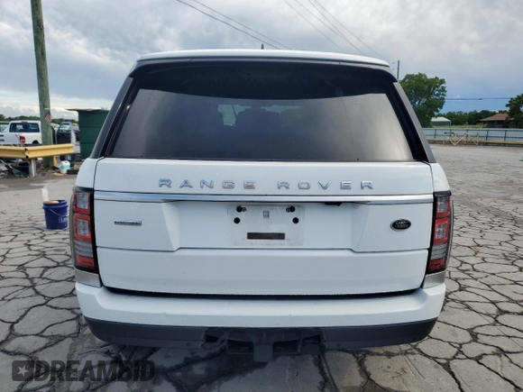 2016 Land Rover Range Rover Supercharged with VIN SALGS3EF7GA294954, listed as a Copart auction lot 56308915 with 97,375 mi miles and Clean title. Bid and sale history available at DreamBid. Image 6.