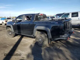 2020 Chevrolet Colorado 4WD ZR2 with VIN 1GCGTEEN6L1237226, listed as a Copart auction lot 76167624 with 71,284 mi miles and Salvage title. Bid and sale history available at DreamBid. Image 2.