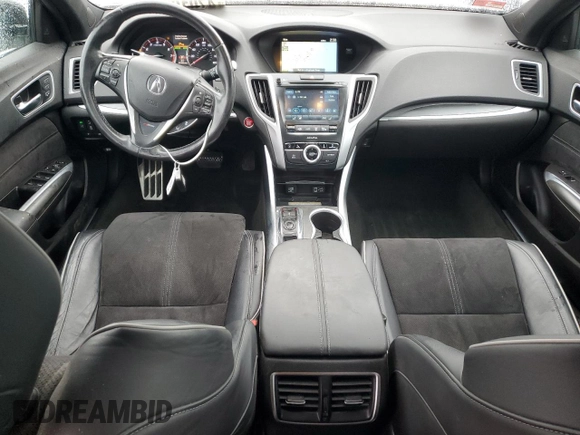 2018 Acura TLX w/A-SPEC Pkg with VIN 19UUB3F62JA003634, listed as a Copart auction lot 47019765 with 141,965 mi miles and Salvage Title. Bid and sale history available at carsss.com. Image 8.