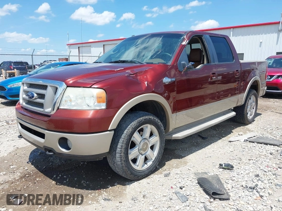 2007 Ford F-150 XLT with VIN 1FTPW14V77KC99445, listed as a IAAI auction lot 42569783 with 200,191 mi miles and . Bid and sale history available at DreamBid. Image 17.