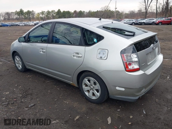 2005 Toyota Prius with VIN JTDKB20U853110933, listed as a IAAI auction lot 42049592 with 158,217 mi miles. Bid and sale history available at carsss.com. Image 3.