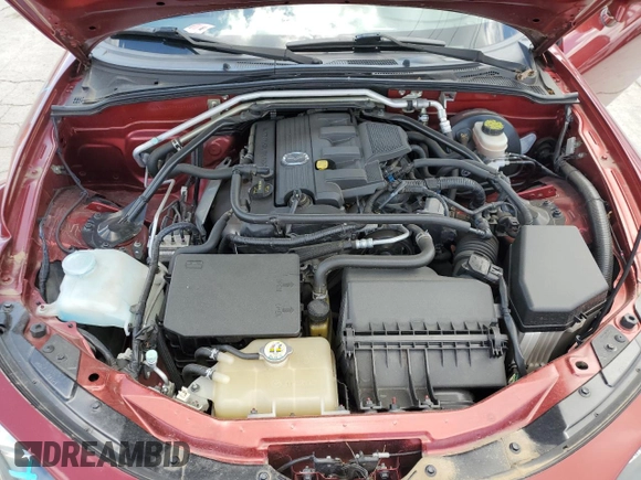 2008 Mazda MX-5 Miata Grand Touring z VIN JM1NC26F580144269, wystawiony jako Copart lot #56586405 z przebiegiem 52 871 mil mil oraz Szkoda całkowita • Salvage title. Historia ofert i sprzedaży dostępna na DreamBid. Obrazek 11.