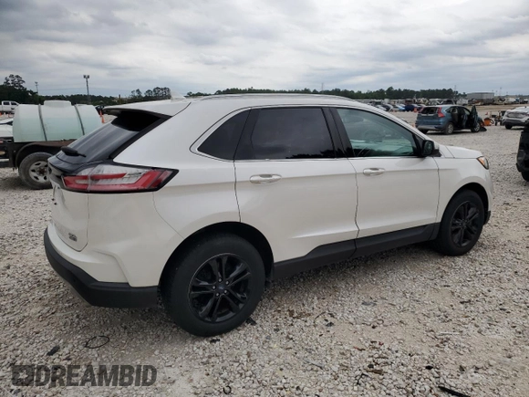 2019 Ford Edge SEL with VIN 2FMPK4J92KBB20148, listed as a Copart auction lot 55312345 with 74,684 mi miles and Salvage title. Bid and sale history available at DreamBid. Image 3.