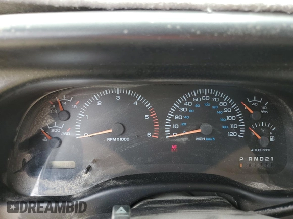 1997 Dodge Dakota with VIN 1B7GL23X0VS134478, listed as a Copart auction lot 75160314 with 119,282 mi miles and Non Repairable. Bid and sale history available at carsss.com. Image 9.