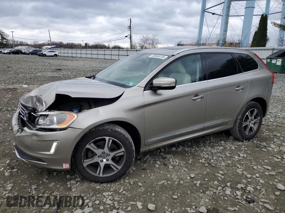 2014 Volvo XC60 R-Design Premier Plus with VIN YV4902DZ3E2539782, listed as a Copart auction lot 50955235 with 217,089 mi miles and Salvage Title. Bid and sale history available at DreamBid. Image 1.