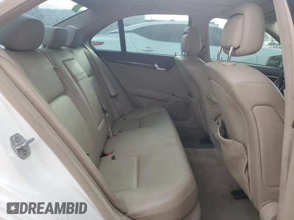 2010 Mercedes-Benz C 300 Sport with VIN WDDGF5EB7AR092571, listed as a Copart auction lot 51133345 with 146,592 mi miles and Salvage title. Bid and sale history available at DreamBid. Image 10.
