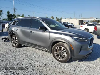2023 Infiniti QX60 Luxe с VIN 5N1DL1FS3PC362013, выставлен на аукционе Copart как лот 50797025 с пробегом 40 525 миль миль и На запчасти • Non repairable. История ставок и продаж доступна на DreamBid. Изображение 4.