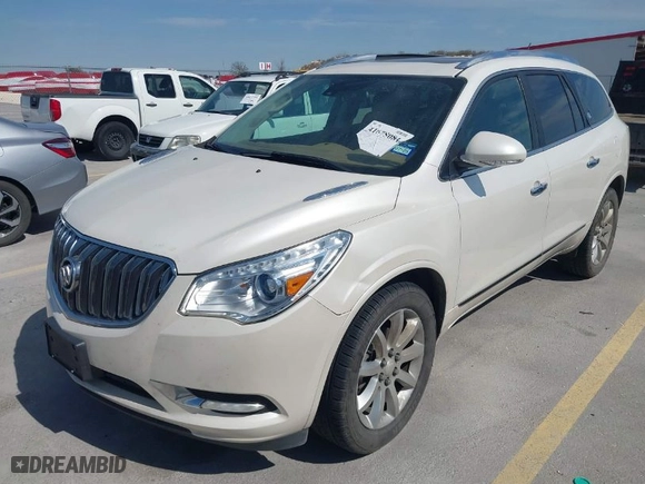 2014 Buick Enclave Premium with VIN 5GAKRCKDXEJ293781, listed as a IAAI auction lot 41678081 with 115450 miles. Bid and sale history available at carsss.com. Image 2.