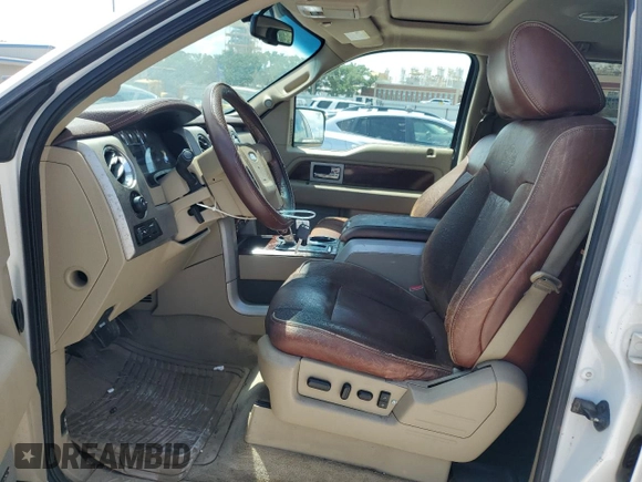 2010 Ford F-150 XL with VIN 1FTFW1EV5AKB58746, listed as a Copart auction lot 60144085 with Not provided miles and Salvage title. Bid and sale history available at DreamBid. Image 7.