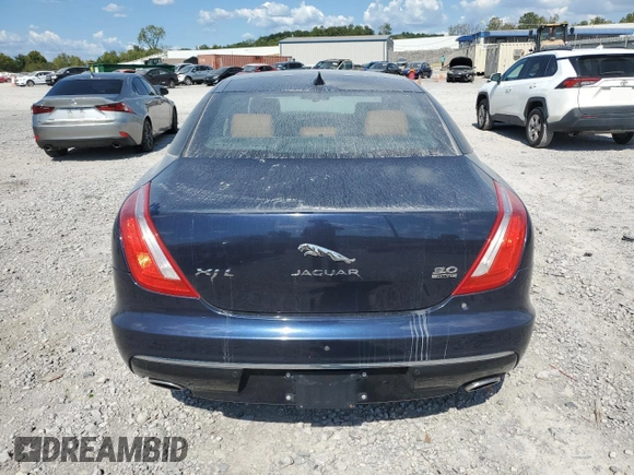 2017 Jaguar XJ with VIN SAJWJ2GD0H8W04917, listed as a Copart auction lot 72507934 with 112,042 mi miles and Salvage Title. Bid and sale history available at carsss.com. Image 6.