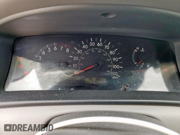2007 Toyota Corolla CE with VIN 1NXBR32E17Z896493, listed as a Copart auction lot 57442295 with 110,375 mi miles and Salvage title. Bid and sale history available at DreamBid. Image 9.