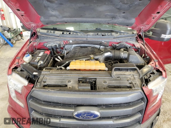 2015 Ford F-150 XLT with VIN 1FTEW1EG8FKE35426, listed as a Copart auction lot 55519055 with 221,060 mi miles and Non Repairable. Bid and sale history available at carsss.com. Image 11.