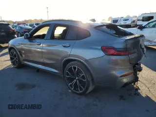 2020 BMW X4 M Competition z VIN 5YMUJ0C07LLA99617, wystawiony jako Copart lot #76339884 z przebiegiem Nie podano mil oraz Szkoda całkowita • Salvage title. Historia ofert i sprzedaży dostępna na DreamBid. Obrazek 2.