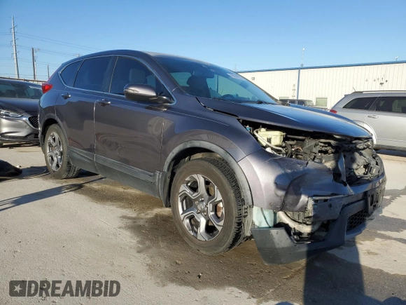 2017 Honda CR-V EX-L with VIN 2HKRW1H83HH500187, listed as a Copart auction lot 46850925 with 164,160 mi miles and Clean Title. Bid and sale history available at DreamBid. Image 4.