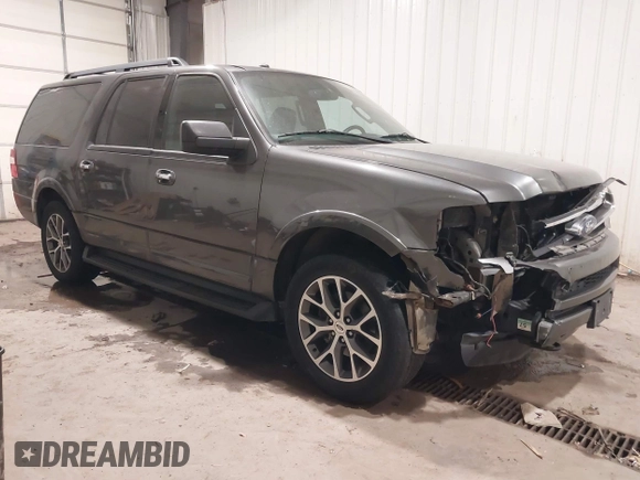 2017 Ford Expedition Max XLT z VIN 1FMJK1JT3HEA44999, wystawiony jako IAAI lot #41492898 z przebiegiem 146 349 mil mil oraz . Historia ofert i sprzedaży dostępna na DreamBid. Obrazek 1.
