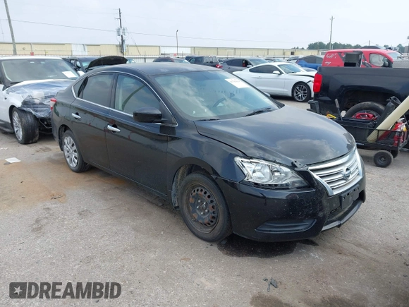 2015 Nissan Sentra SR with VIN 3N1AB7AP8FY308182, listed as a IAAI auction lot 41783618 with 120,947 mi miles and . Bid and sale history available at DreamBid. Image 1.