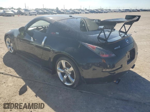 2005 Nissan 350Z Touring with VIN JN1AZ34E55M653623, listed as a Copart auction lot 81674934 with Not Provided miles and Non Repairable. Bid and sale history available at DreamBid. Image 2.
