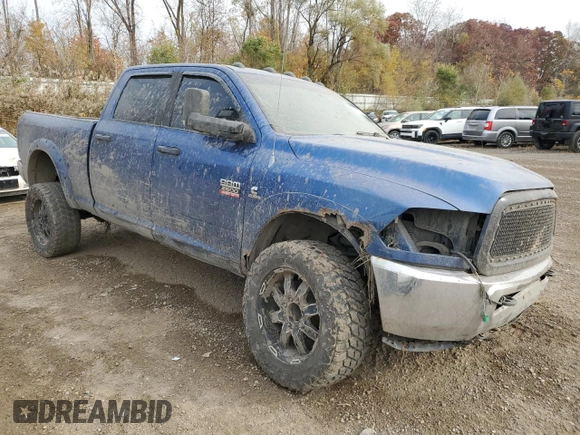 2010 Dodge Ram 2500 SLT with VIN 3D7UT2CL1AG159882, listed as a Copart auction lot 76569914 with Not Provided miles and Clean Title. Bid and sale history available at carsss.com. Image 4.