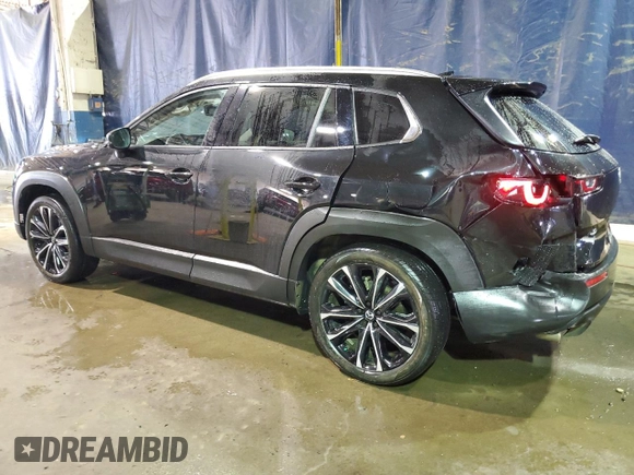 2024 Mazda CX-50 S Premium Plus with VIN 7MMVABEM6RN191708, listed as a Copart auction lot 49175655 with 46,560 mi miles and Salvage Title. Bid and sale history available at DreamBid. Image 2.