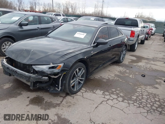 2019 Audi A6 Premium with VIN WAUK2AF28KN054828, listed as a IAAI auction lot 41840446 with 128,759 mi miles. Bid and sale history available at carsss.com. Image 17.