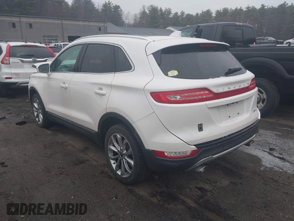 2018 Lincoln MKC Select with VIN 5LMCJ2D95JUL08427, listed as a IAAI auction lot 41836124 with 36,882 mi miles and . Bid and sale history available at DreamBid. Image 3.