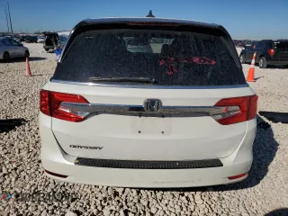 2019 Honda Odyssey EX-L with VIN 5FNRL6H71KB071098, listed as a Copart auction lot 47871955 with 97,043 mi miles and Salvage Title. Bid and sale history available at carsss.com. Image 6.