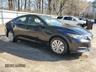 2022 Nissan Sentra S with VIN 3N1AB8BV0NY279911, listed as a Copart auction lot 48057005 with 40,880 mi miles and Salvage Title. Bid and sale history available at carsss.com. Image 4.