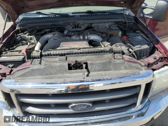 2004 Ford F-350 XL with VIN 1FTSW31P54EC27424, listed as a Copart auction lot 53072375 with 209,579 mi miles and Salvage Title. Bid and sale history available at DreamBid. Image 11.