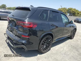 2021 BMW X5 xDrive40i with VIN 5UXCR6C03M9H41831, listed as a Copart auction lot 62145025 with Not provided miles and Salvage title. Bid and sale history available at DreamBid. Image 3.