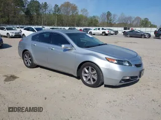 2013 Acura TL Tech with VIN 19UUA8F53DA003590, listed as a IAAI auction lot 41908175 with 193,914 mi miles. Bid and sale history available at carsss.com. Image 1.